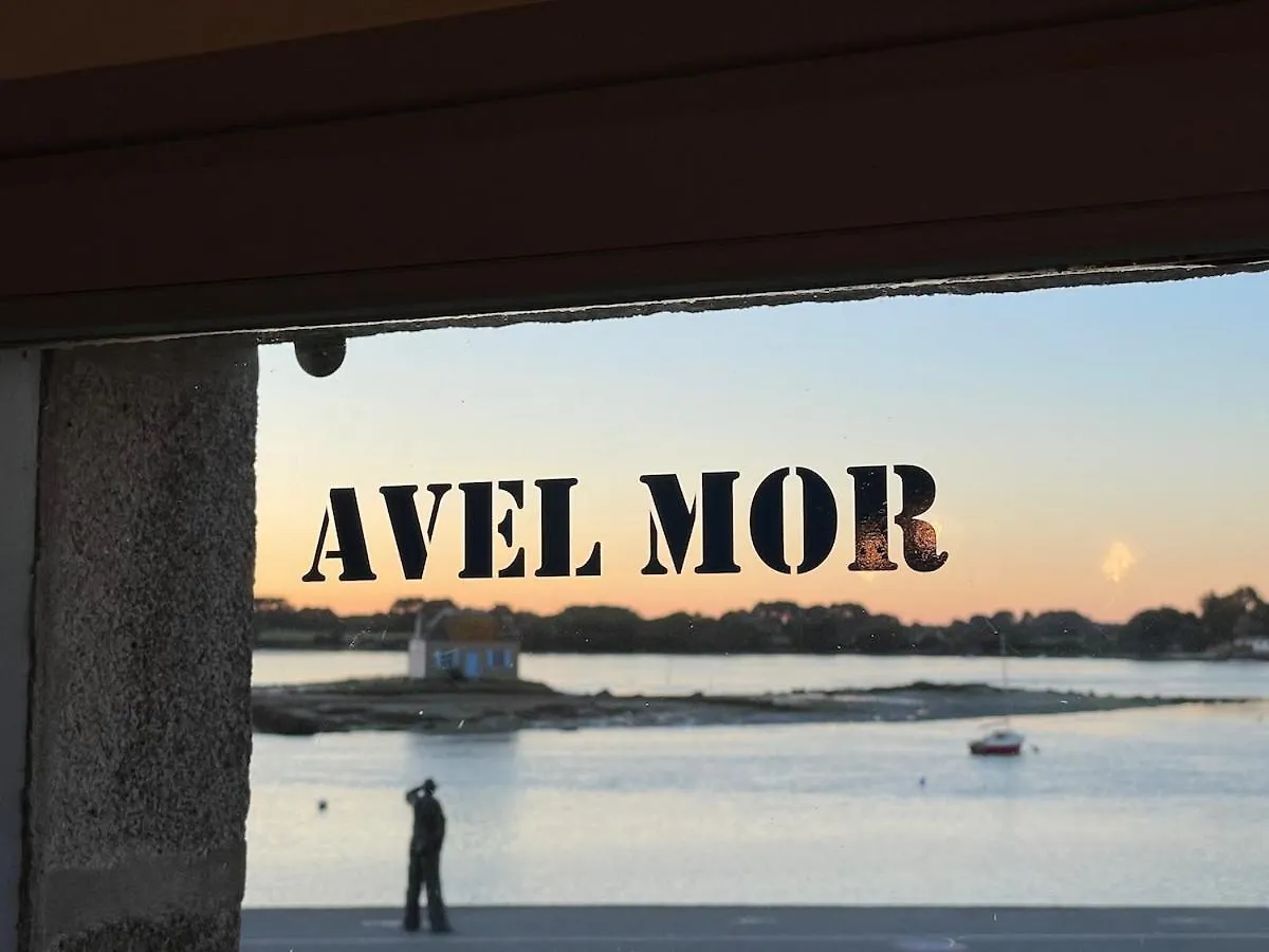 ベル Avel Mor Et Sa Vue Imprenable Sur L'Ile De St Cadoヴィラ 別荘